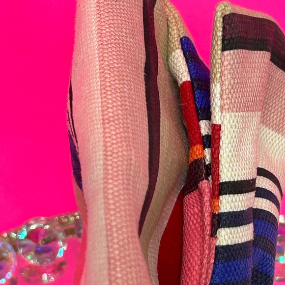 Kate Spade Canvas Large Bow Wristlet Approx. 10 x 7 - Picture 12 of 15